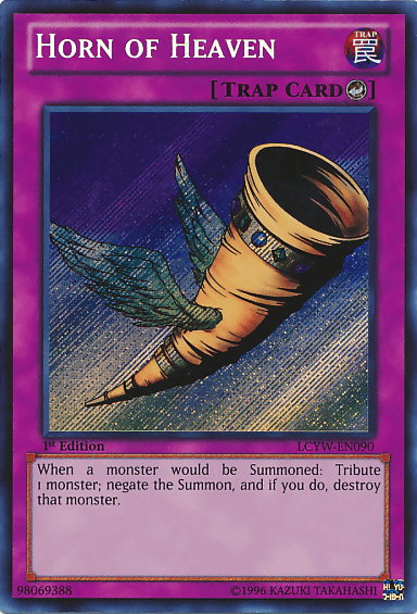 Horn of Heaven [LCYW-EN090] Secret Rare - Josh's Cards