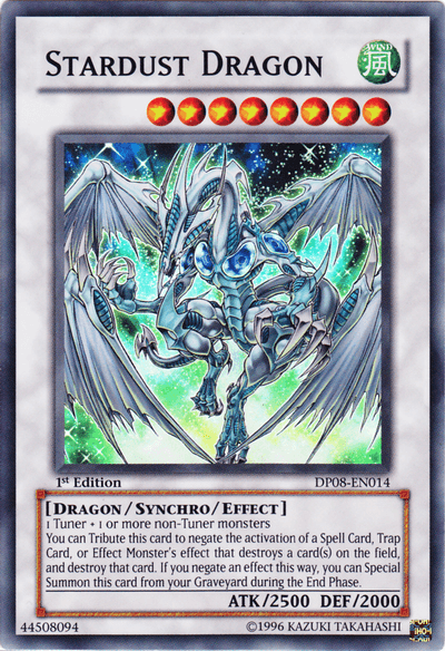 Stardust Dragon [DP08-EN014] Super Rare - Josh's Cards