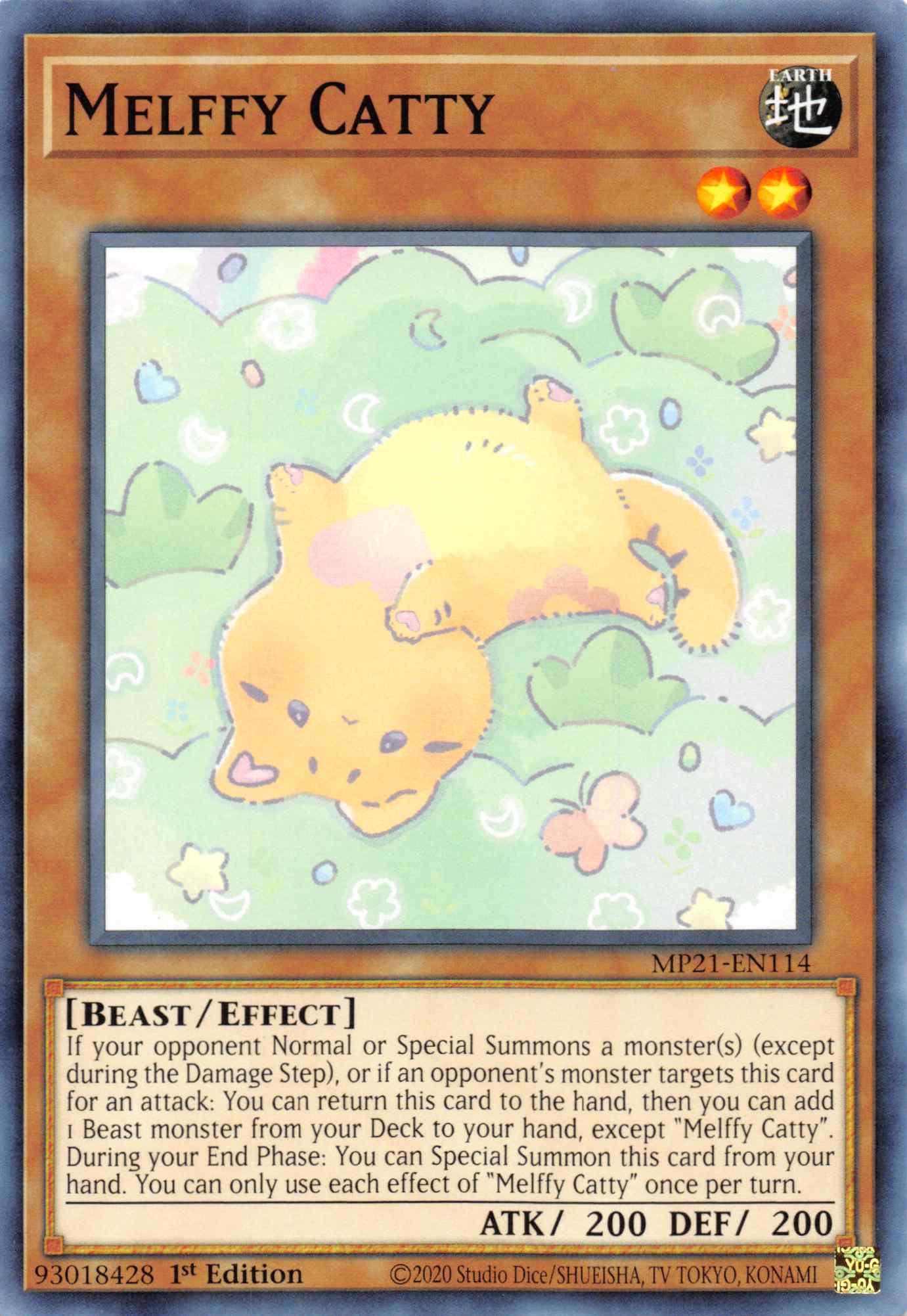 Melffy Catty [MP21-EN114] Common - Josh's Cards