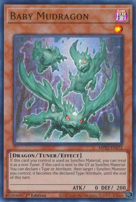 Baby Mudragon [MP22-EN172] Ultra Rare - Josh's Cards
