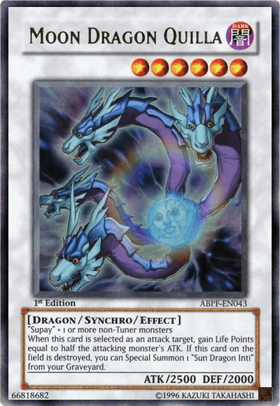 Moon Dragon Quilla [ABPF-EN043] Ultra Rare - Josh's Cards