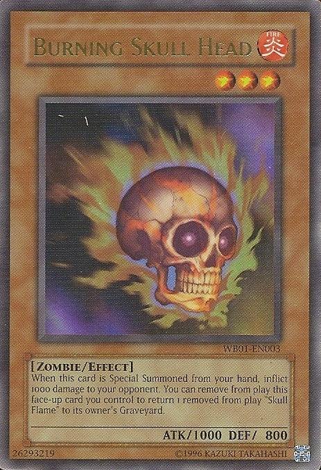 Burning Skull Head [WB01-EN003] Super Rare - Josh's Cards