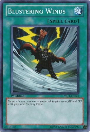Blustering Winds [YS11-EN021] Common - Josh's Cards