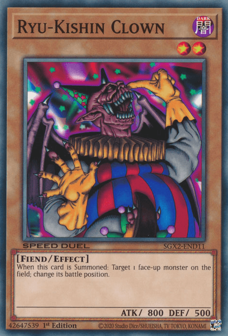 Ryu-Kishin Clown [SGX2-END11] Common - Josh's Cards