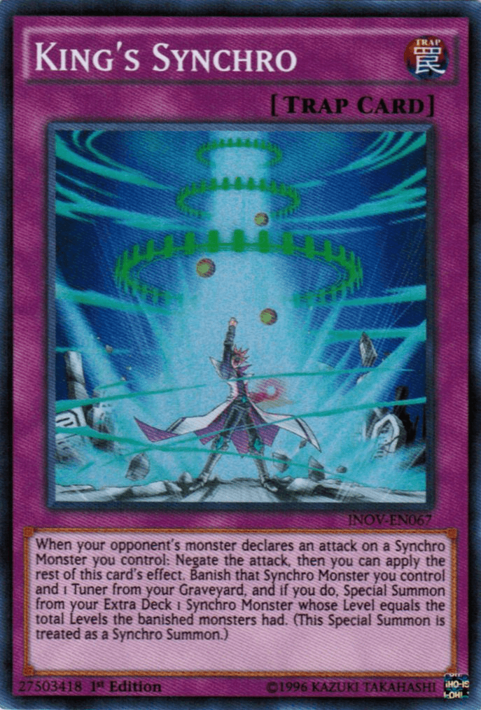 King's Synchro [INOV-EN067] Super Rare - Josh's Cards