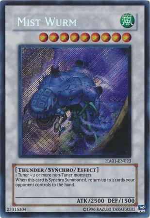 Mist Wurm [HA01-EN023] Secret Rare - Josh's Cards