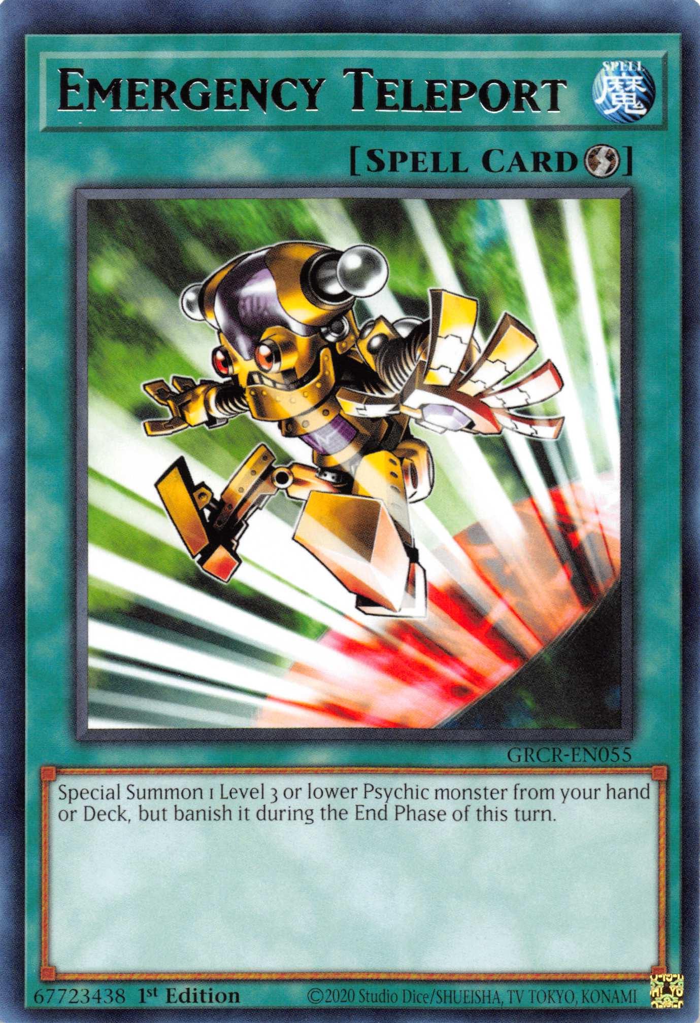 Emergency Teleport [GRCR-EN055] Rare - Josh's Cards