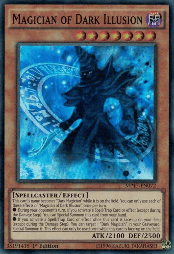 Magician of Dark Illusion [MP17-EN072] Super Rare - Josh's Cards