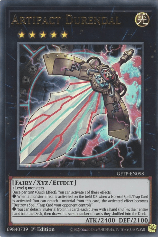 Artifact Durendal [GFTP-EN098] Ultra Rare - Josh's Cards