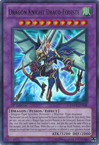 Dragon Knight Draco-Equiste [DREV-EN038] Ultra Rare - Josh's Cards