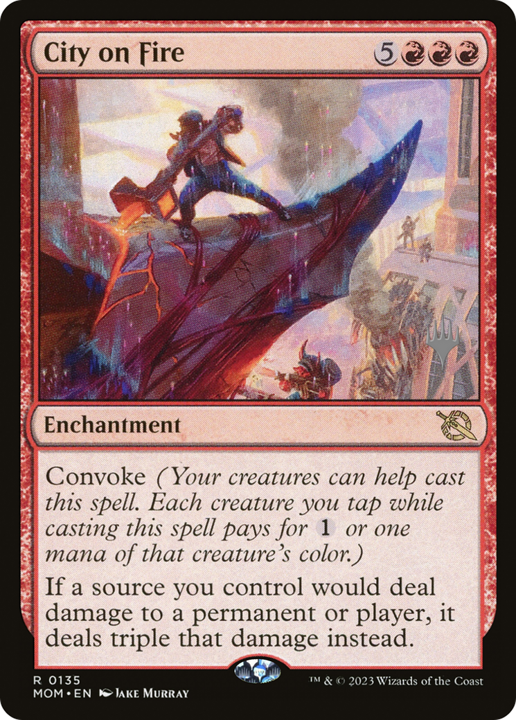 City on Fire (PPMOM-135P) - March of the Machine Promos