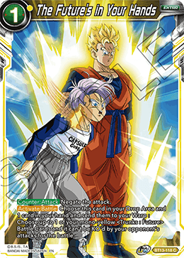 The Future's in Your Hands (Common) (BT13-118) [Supreme Rivalry] Parallel Foil