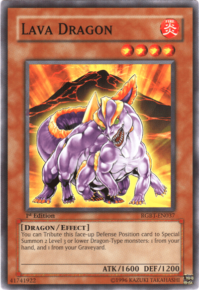 Lava Dragon [RGBT-EN037] Common - Josh's Cards