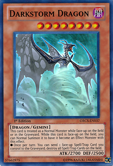 Darkstorm Dragon [ORCS-EN037] Super Rare - Josh's Cards
