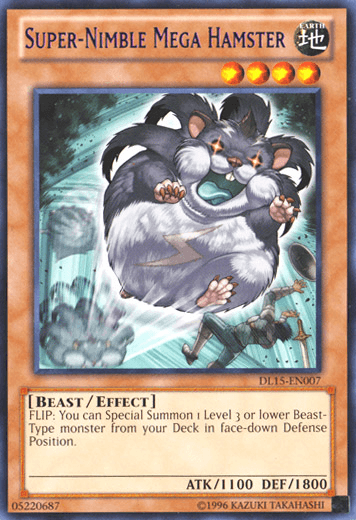 Super-Nimble Mega Hamster (Purple) [DL15-EN007] Rare - Josh's Cards