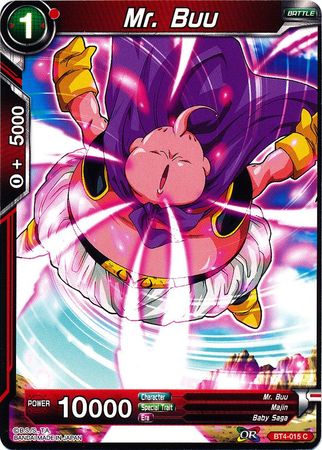 Mr. Buu (BT4-015) [Colossal Warfare] Parallel Foil