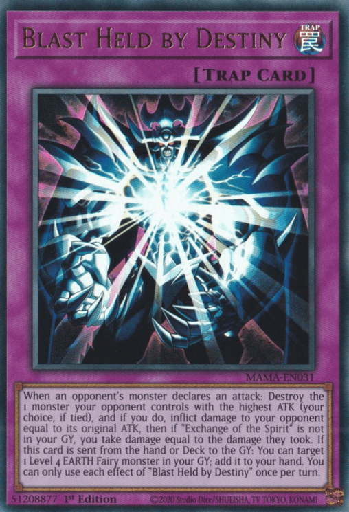 Blast Held by Destiny [MAMA-EN031] Ultra Rare - Josh's Cards
