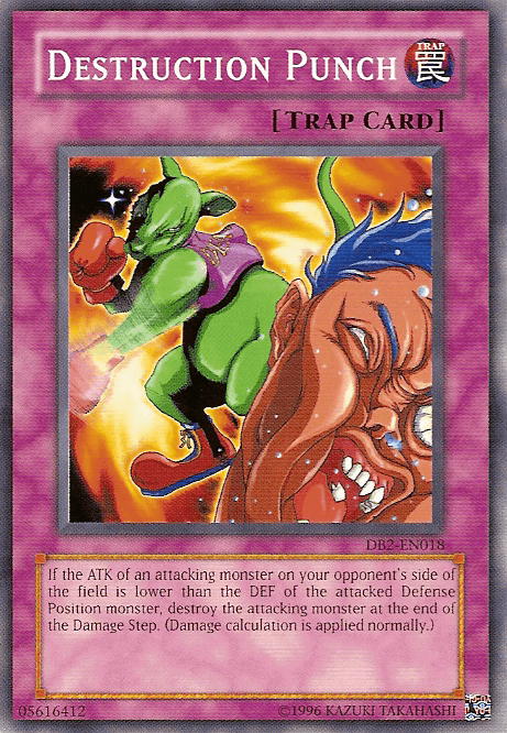 Destruction Punch [DB2-EN018] Common - Josh's Cards