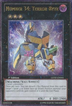 Number 34: Terror-Byte [GENF-EN041] Ultimate Rare - Josh's Cards