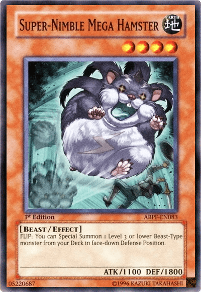 Super-Nimble Mega Hamster [ABPF-EN083] Super Rare - Josh's Cards
