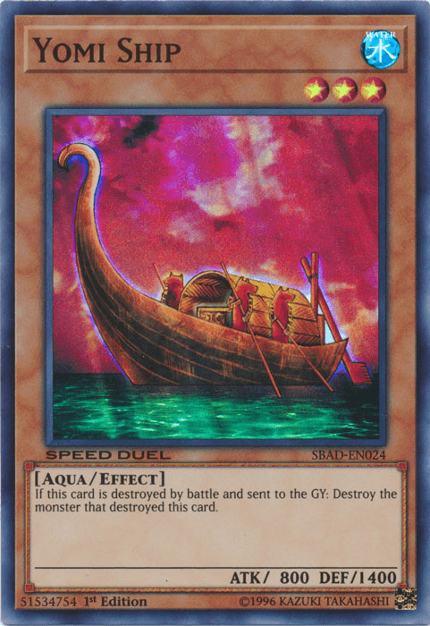 Yomi Ship [SBAD-EN024] Super Rare - Josh's Cards