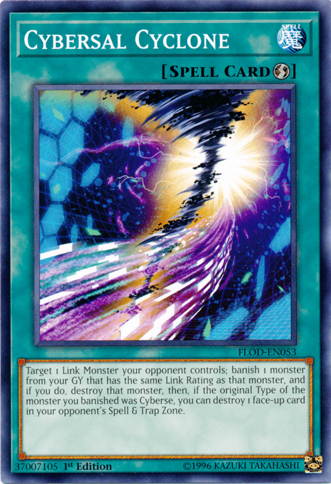 Cybersal Cyclone [FLOD-EN053] Common - Josh's Cards