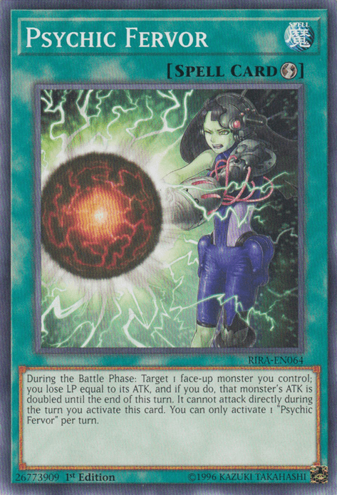 Psychic Fervor [RIRA-EN064] Common - Josh's Cards