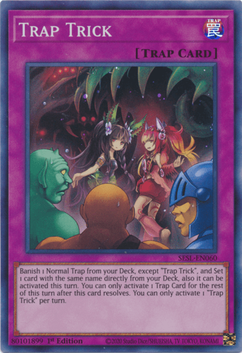 Trap Trick [SESL-EN060] Super Rare - Josh's Cards