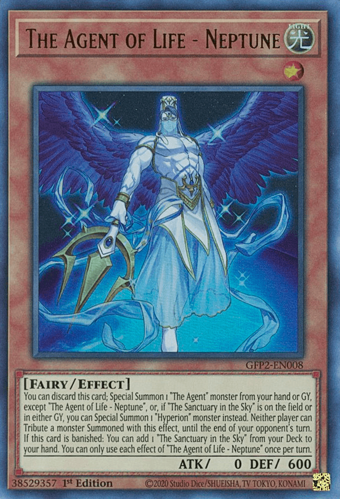 The Agent of Life - Neptune [GFP2-EN008] Ultra Rare - Josh's Cards