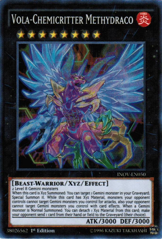 Vola-Chemicritter Methydraco [INOV-EN050] Super Rare - Josh's Cards