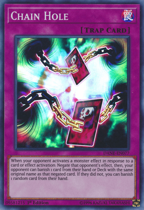 Chain Hole [DANE-EN077] Super Rare - Josh's Cards