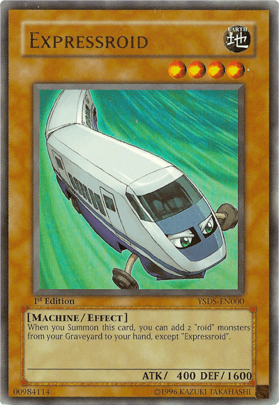 Expressroid [YSDS-EN000] Ultra Rare - Josh's Cards