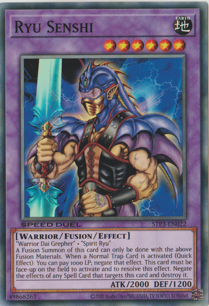 Ryu Senshi [STP3-EN022] Common - Josh's Cards