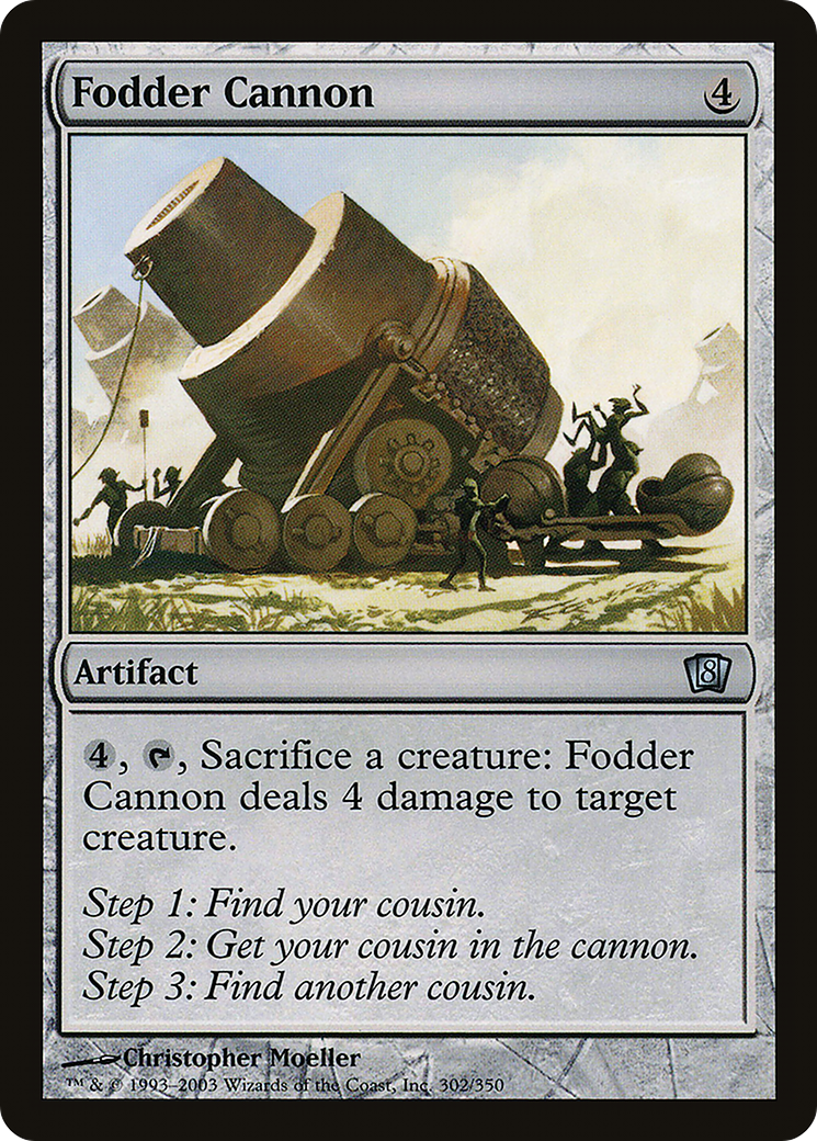 Fodder Cannon [Eighth Edition] Foil