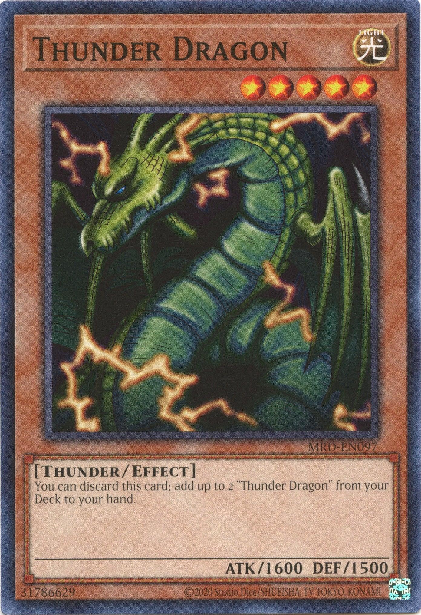 Thunder Dragon (25th Anniversary) [MRD-EN097] Common - Josh's Cards