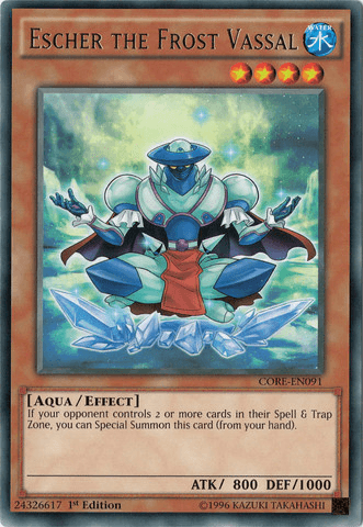 Escher the Frost Vassal [CORE-EN091] Rare - Josh's Cards