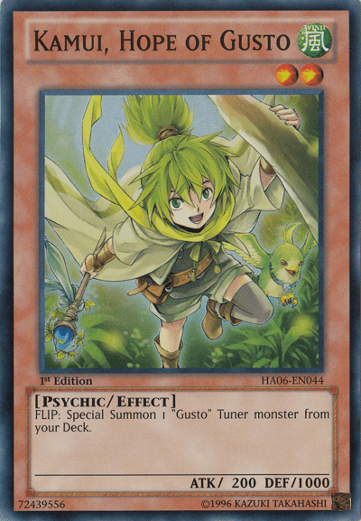 Kamui, Hope of Gusto [HA06-EN044] Super Rare - Josh's Cards