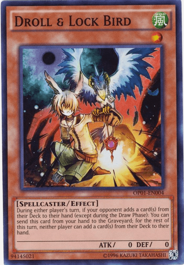 Droll & Lock Bird [OP01-EN004] Super Rare - Josh's Cards
