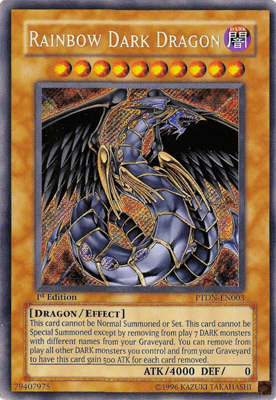 Rainbow Dark Dragon [PTDN-EN003] Secret Rare - Josh's Cards