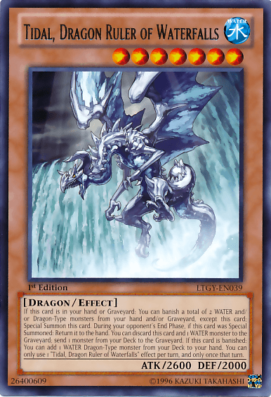 Tidal, Dragon Ruler of Waterfalls [LTGY-EN039] Rare - Josh's Cards