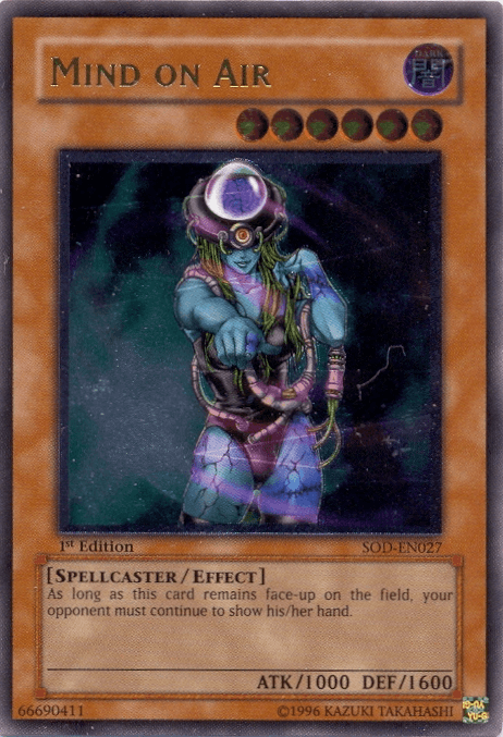 Mind on Air [SOD-EN027] Ultimate Rare - Josh's Cards