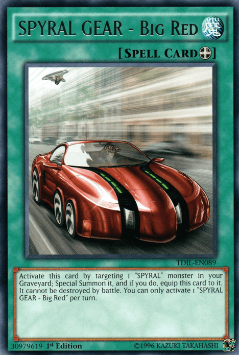 SPYRAL GEAR - Big Red [TDIL-EN089] Rare - Josh's Cards