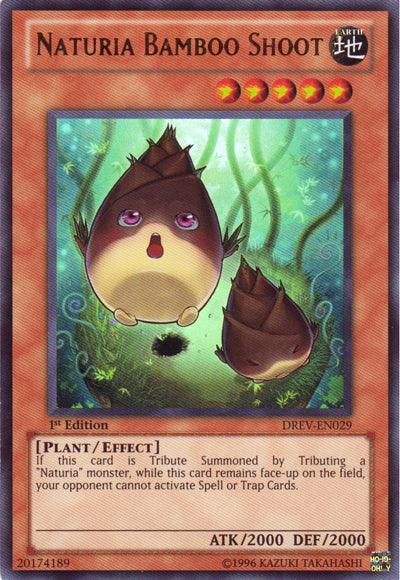 Naturia Bamboo Shoot [DREV-EN029] Ultra Rare - Josh's Cards
