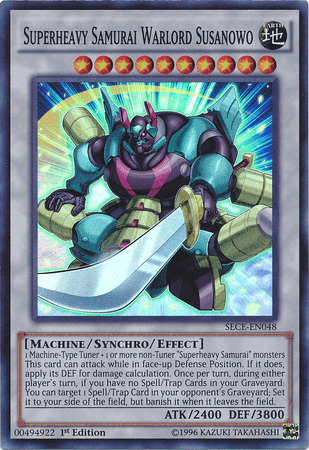 Superheavy Samurai Warlord Susanowo [SECE-EN048] Super Rare - Josh's Cards