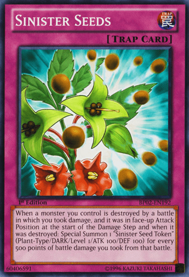 Sinister Seeds [BP02-EN192] Mosaic Rare - Josh's Cards
