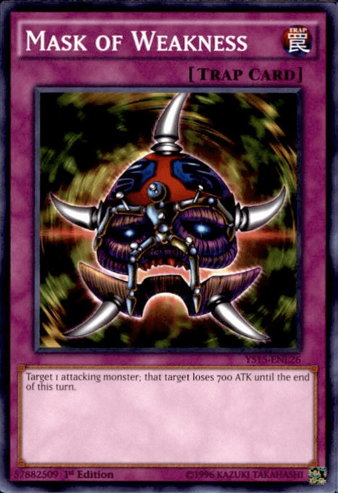 Mask of Weakness [YS15-ENL26] Common - Josh's Cards