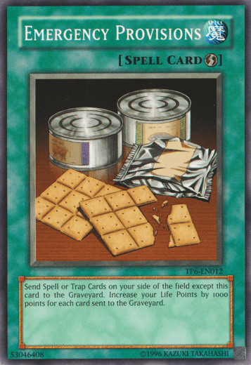 Emergency Provisions [TP6-EN012] Common - Josh's Cards
