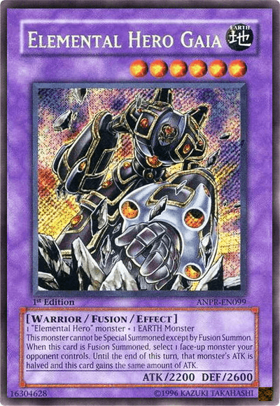 Elemental Hero Gaia [ANPR-EN099] Secret Rare - Josh's Cards