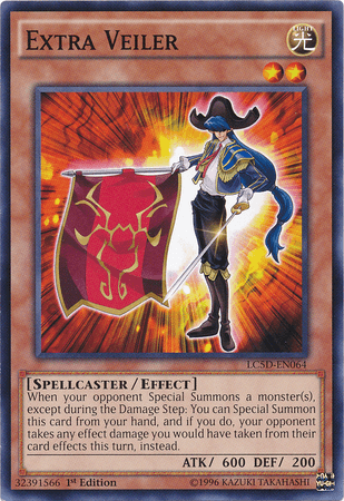 Extra Veiler [LC5D-EN064] Common - Josh's Cards