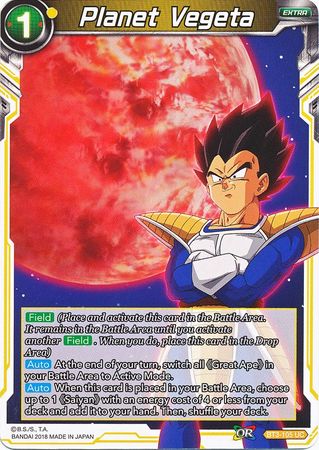 Planet Vegeta (BT3-105) [Cross Worlds] Parallel Foil